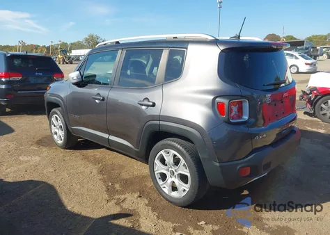 2018 Jeep Renegade Limited 4X4 from USA, damaged, VIN ZACCJBDB5JPJ10018